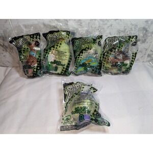 5x Scooby Doo and the Alien Invaders Burger King Toys 1,2,3,4,8